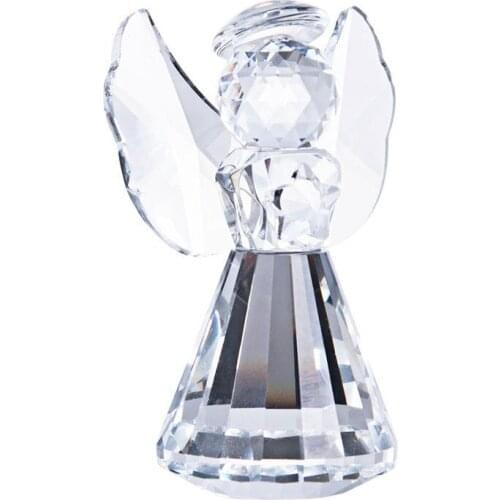 Angel Crystal Ornament Home Decoration Rainbow Suncatcher Feng Shui Home Decoration Accessories For Living Room