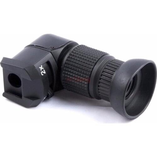 Seagull 1x-2x Right Angle View Finder Viewfinder for Canon 750d 760d Nikon d90 d5200 d7100 d600 pentax k5 k7 SONY olympus Camera