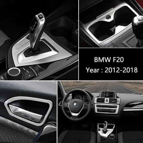 Car Inner Door Audio Speaker Gearshift Panel Door Armrest Reading Light Cover Trim Stickers for BMW 1 Series F20 F21 Accessories