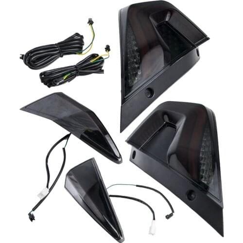 2pcs LED Rear Tail Light Assembly For Honda Civic 2016 2017 2018 Brake Signal Lamp