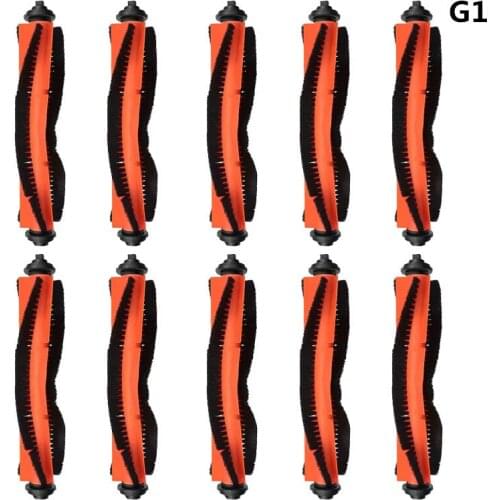 10PCS Washable Accessories Main Brush For Xiaomi Mi Robot Vacuum-mop Essential G1/MJSTG1 Cleaner Parts Kits
