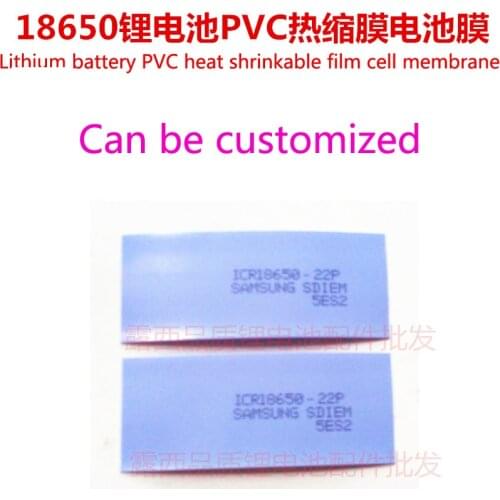 100pcs/lot Pvc Heat Shrinkable Tube Sleeve 18650 Battery Piqing 14500 With 26650 Batteries Insulation Heat Shrinkable Sleeve