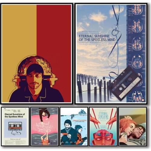 29 Designs Movie Eternal Sunshine of The Spotless Mind Whitepaper Poster Artwork Fancy Wall Sticker for Coffee House Bar A3