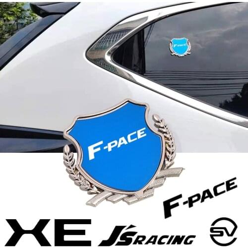 3D Sticker Auto Emblem Decal For Jaguar X-type XE XF XJ XK R-Dynamic VIP Badge Car Styling Car Accessories decals stickers