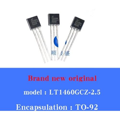 5/pcs Lot LT1460GCZ-2.5#TRPBF IC VREF SERIES PREC 2.5V TO-92-3 LT1460G