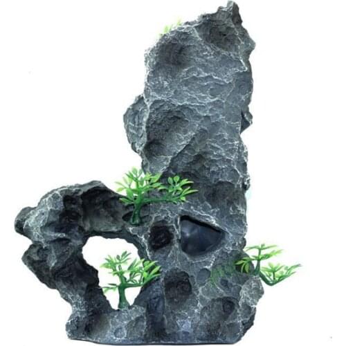 Fish Tank Aquarium Accessories Jewelry Resin Water Feature Rockery Aquarium Landscaping Fish Tank Decoration Crafts Pet Supplies