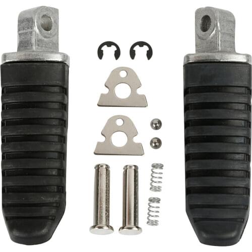 Aluminum Rear Passenger Footrests Foot Pegs For GSF1250 Bandit 1250 GSX1250 08-12