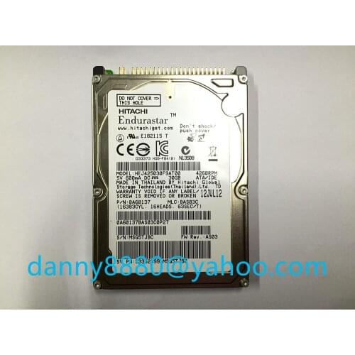 Free shipping original new Hard Disk drive HEJ425030F9AT00 30GB For VW Car HDD navigation systems made in Japan 2pcs/lot