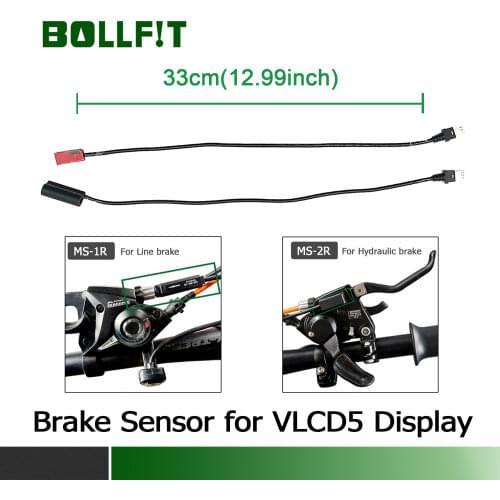 Bollfit Cut Off Power Brake Sensor for TSDZ2 Mid Motor VLCD5 Conversion Parts Accessories