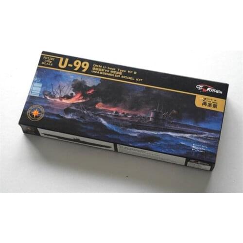 Flyhawk FH1102 1/700 DKM U-99 submarine U-boat Type VII B - Scale model Kit