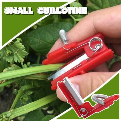 Thumb Cutter Tool Gardening Harvesting Picking Device Thumb Mower Grafting Knife Plant Secateurs Scissor Gardening Pruning Tools