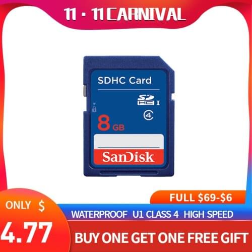 SanDisk SD Card 8GB 16GB compact flash Class 4 cartao de memoria sdhc sdxc C4 tarjeta sd memory card for Camera tablet laptop