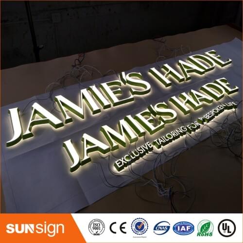 Mini Extremely Durable acrylic led sign channel letter