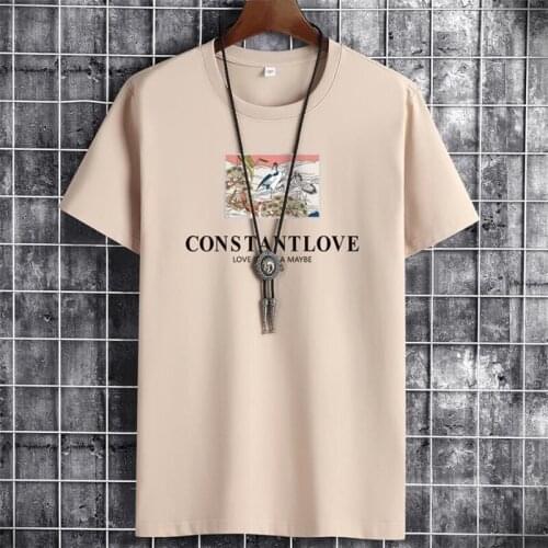 Mens casual T-shirt Super handsome Mens T-Shirts classics Sports T-shirt street hip hop Mens short sleeve T-shirt