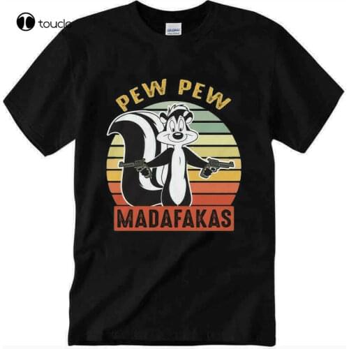 New Pew Pew Madafakas Shirt Pepe Le Pew Looney Tunes T Shirt Regular Size S 3Xl