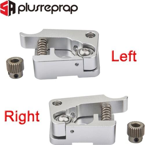 MK10 Remote Direct Extruder Aluminum Extrusion 1.75mm Right Left Hand Arm Full Metal Bowden 3D Printers Parts with 26 Tooth Gear