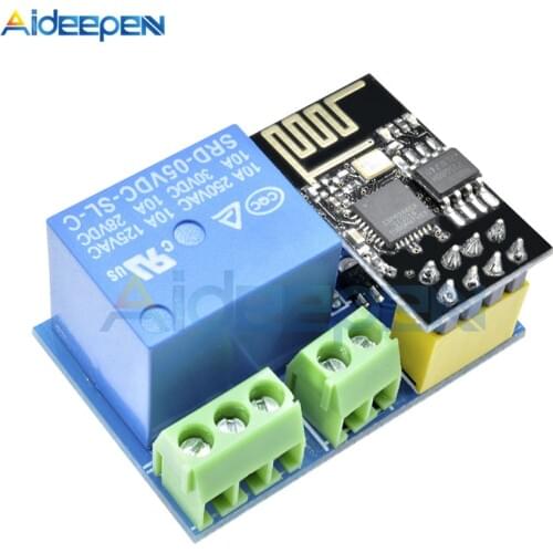 ESP8266 5V 1CH Relay Module ESP-01 WIFI Module for Arduino UNO R3 Mega2560 Nano Raspberry Pi Smart Home Wireless Relay Board
