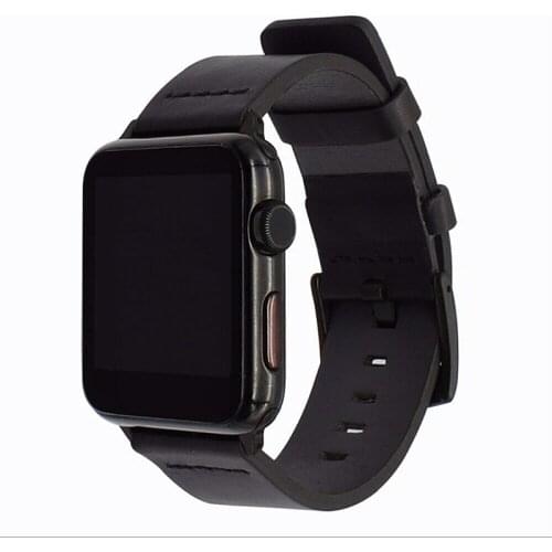 Leather Watch Strap For Apple Watch 6 SE Band 44mm 40mm Watchbands iWatch 5 4 Bracelet For Applewatch 3 42mm 38mm Wristband