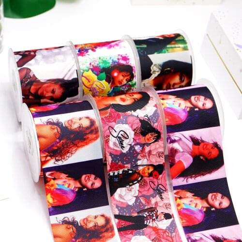 DIY Handmade Materials Printed Grosgrain Ribbon 50 Yard Per Size 22791
