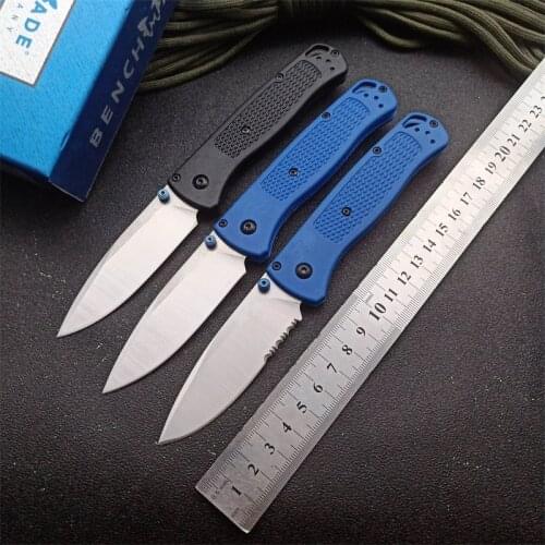 Folding Knife 190mm-535 Nylon Fiberglass Handle 440C Steel Tactical Knife Outdoor Camping Hunting Knife Simple Style Knifes