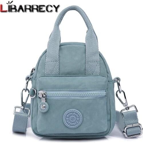 2021 New Mini Ladies Shoulder Bag High Quality Washed Cloth Womens Handbag Fashion Multifunctional Design Women Messenger Bags