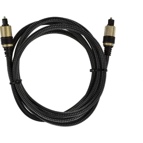 High quality Fiber Optics Digital Audio Optical Cable SPDIF Cord Wire Compatible ADAT, Dolby Digital,Pro Audio Cards 5m 10m 15m