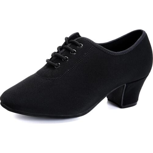 MS Latin Shoes Sports Soft Bottom Square Dance Adult Teachers With Modern Dance Shoes Woman Sneaker Leather Cloth GB Waltz