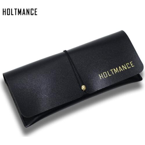 Women Sunglass Case PU Leather 2021 Men Vintage Spectacle Soft Eyeglasses Bag High Quality Black Box Sunglasses Pocket