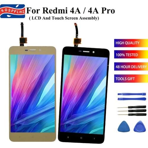 KOSPPHLZ For Xiaomi Redmi 4A 4 pro LCD Display +Touch Screen Screen Digitizer Assembly for Redmi4 alcd+tools