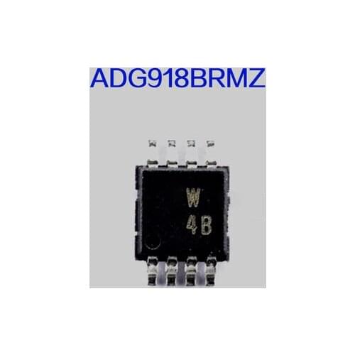 1pcs/lot ADG918BRMZ ADG918BRM ADG918 W4B MSOP-8