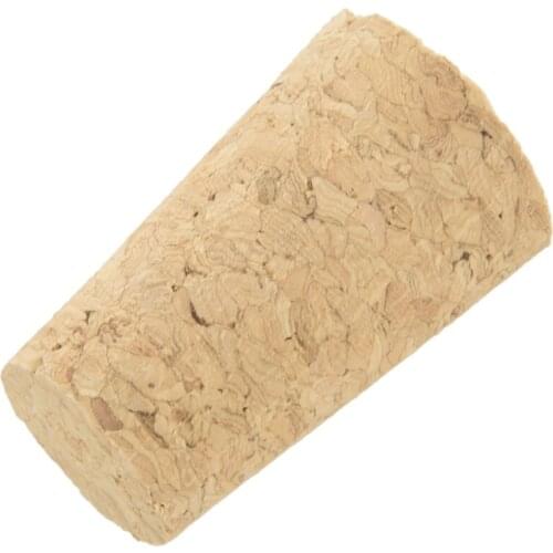 20Pcs/Lot Natural Wood Corks Wine Stopper Wood Bottle Stopper Cone Type Wine Bottle Corks Plug Sealing Cap Beer Bottle Corks