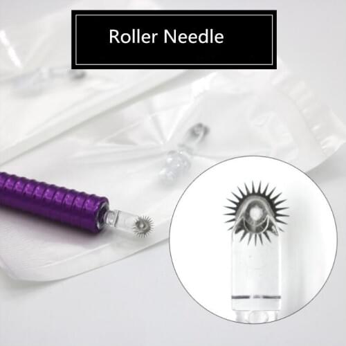 6.5 /10mm Disposable Roller Microblading Needle Tattoo Eyebrow Fog Embroidery Pins For Permanent Makeup Micro Manual Tobori Pens