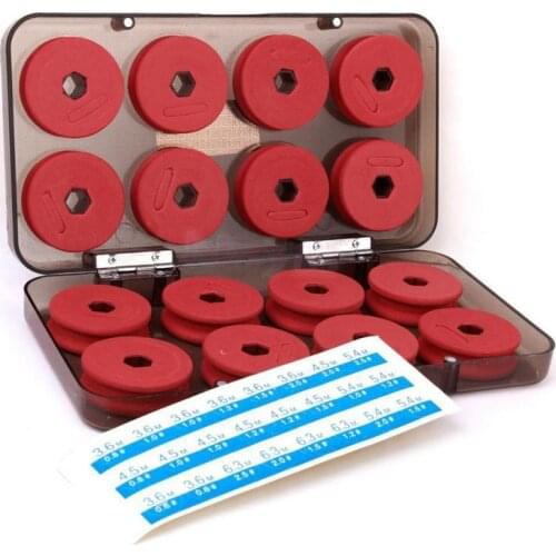 8/16Pcs Fishing Tackle Boxes Foam Winding Board Fishing Line Shaft Bobbin Spools Tackle Box Red Lines