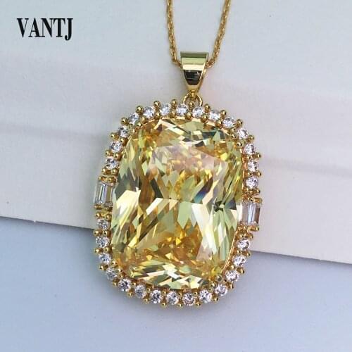 Big Stone Signity Stone Pendant Choker Necklace Zircon Gemstone Women Statement Collares Bohemian Beach Jewelry Gift Collier