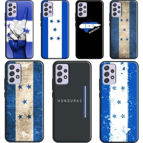 Honduras Flag Fundas For Samsung A51 A71 A41 A31 A11 A21S A12 A32 A42 A52 A72 A02 A10 A20 S A50 A70 Case
