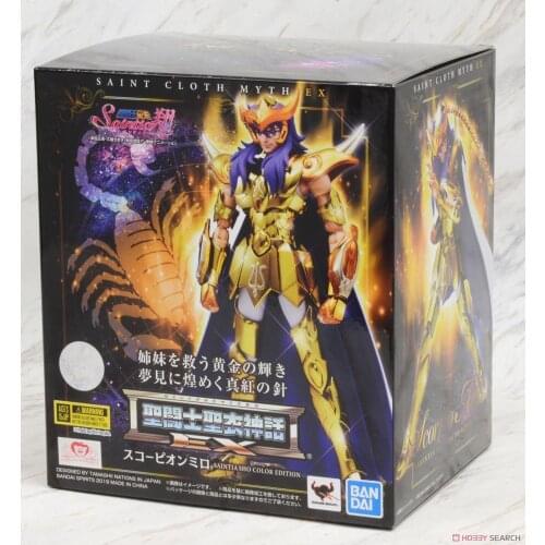 Original Bandai Action Figure Saint Seiya Saintia Shoko Scorpius Milo Action Figure Model Toys Saint Pegasus Figure