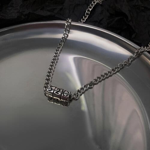 Hot Sale Figure 520 Necklace For Unisex Pendant Korean Style Hip-Hop Sweater Chain Personality Lovers Jewelry Gothic Vintage New