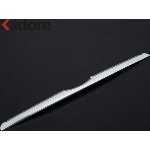 For Hyundai Tuscon IX35 IX 35 2010-2014 Chrome Rear Trunk Lid Plate Cover Trim Tail Decorations Doorgate Strip Car Accessories