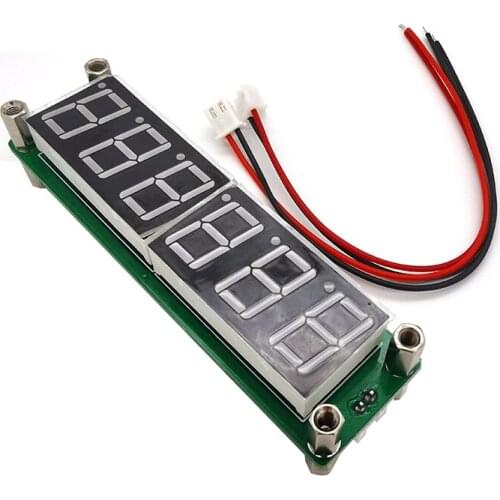 Red/Blue/Green LED display 6 digits 0.1MHz~65MHz Digital RF Frequency Meter Counter Tester Cymometer PLJ-6LED-A DC 8V~15V