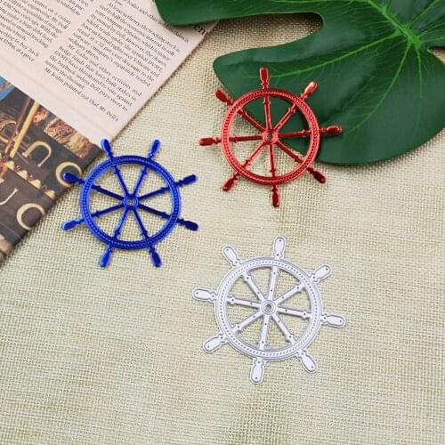 Rudder metal cutting mold for DIY stamp scrapbook album embossing paper wedding card making decorative crafts party gifts