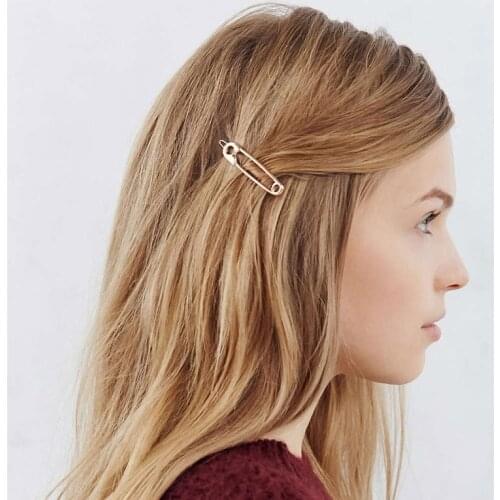 Fashion Europe style Pin Hairpin Gold or silver color plated women girls gift