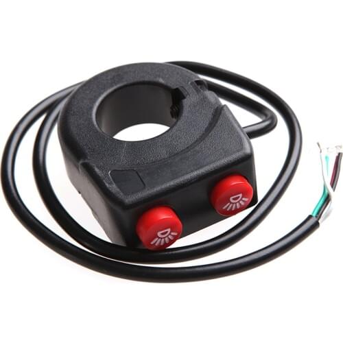 New 7/8'' Pit Dirt Motorcycle Bike Handlebar On Off Button Head Fog Light Switch New