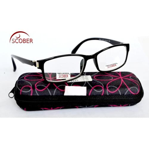 TR90 hand made glasses frame with Optical myopia lenses nearsightedness Polarized lenses Photochromic -1 -1.25 -1.5 -1.75 to -6