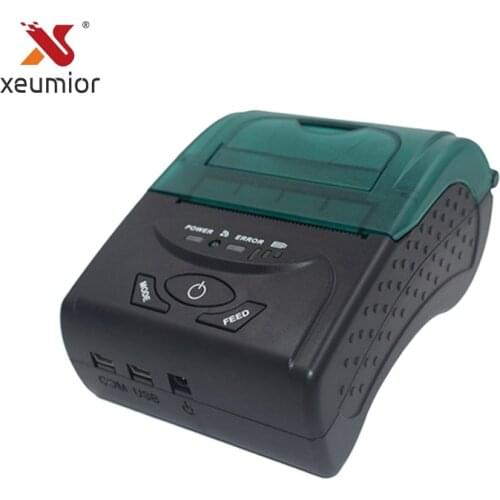 POS Bluetooth Printer Mobile Mini Portable Thermal Receipt Printer Handheld Pos Printers Bluetooth for android iOS Dual system