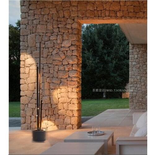 Modern minimalist creative LED floor lamp studio villa courtyard living room bedroom floor lamp