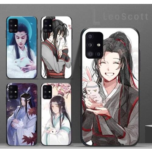 The Untamed WangXian Bunnies Phone Case For Samsung A32 A51 A52 A71 A50 A12 A21S S10 S20 S21 Plus Fe Ultra
