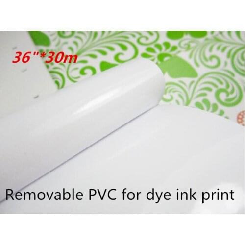 36"*30m water based vinyl rolls adhesive for dye ink printing