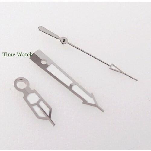 White Watch Hands Spare Parts Fit For ETA 2824 2836 NH35A NH36A NH35 NH36 7s26 4r35 7002 Movement Green Luminous