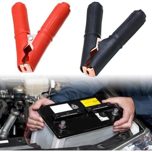 90mm 100A Metal Car Battery Clip Crocodile Alligator Test Clamp Voltage Tester Power Tool 12V/24V/48V Accessories
