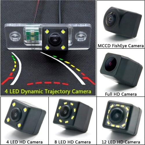 For Porsche Cayenne VW Touareg Golf V Skoda Fabia Passat Tiguan Polo Santana Car CCD LED Backup Mirror Monitor Rear View Camera